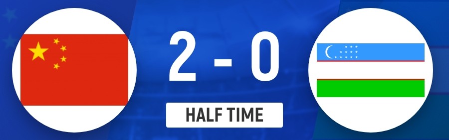 开云下载-半场-U20女足2-0乌兹别克斯坦女足 余佳琪传射建功曾雨佳头球破门